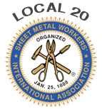 sheet metal workers local 20 health and welfare|sheet metal union near me.